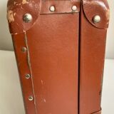 Small old brown suitcase