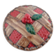 Couvercle En Barbotine Pour Plat A Tarte Décors Tarte Fruit Rouge Années 60