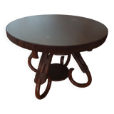 Table basse rotin et vous années 60