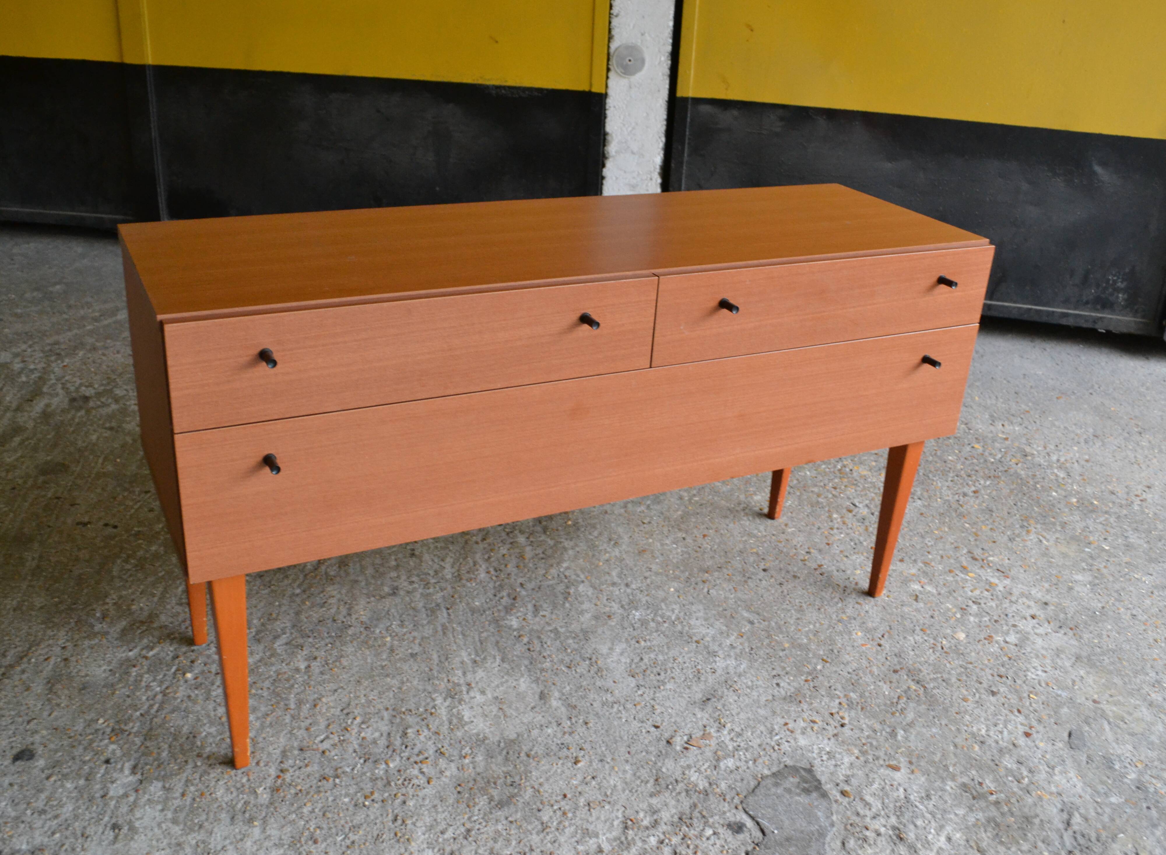 Formica beech sideboard from the 70s