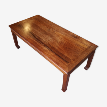 Exotic wooden coffee table