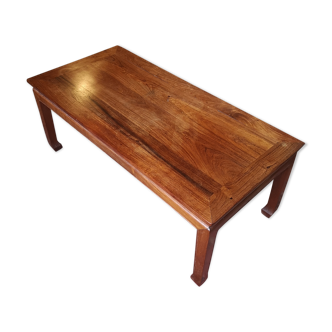 Exotic wooden coffee table
