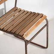 Antique garden chairs (circa 1920). Set of 4 pieces #2