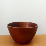 Large vintage teak bowl