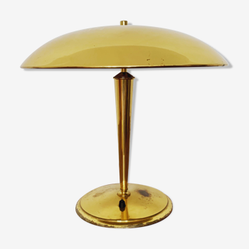Lampe de table en laiton moderne du milieu du siècle