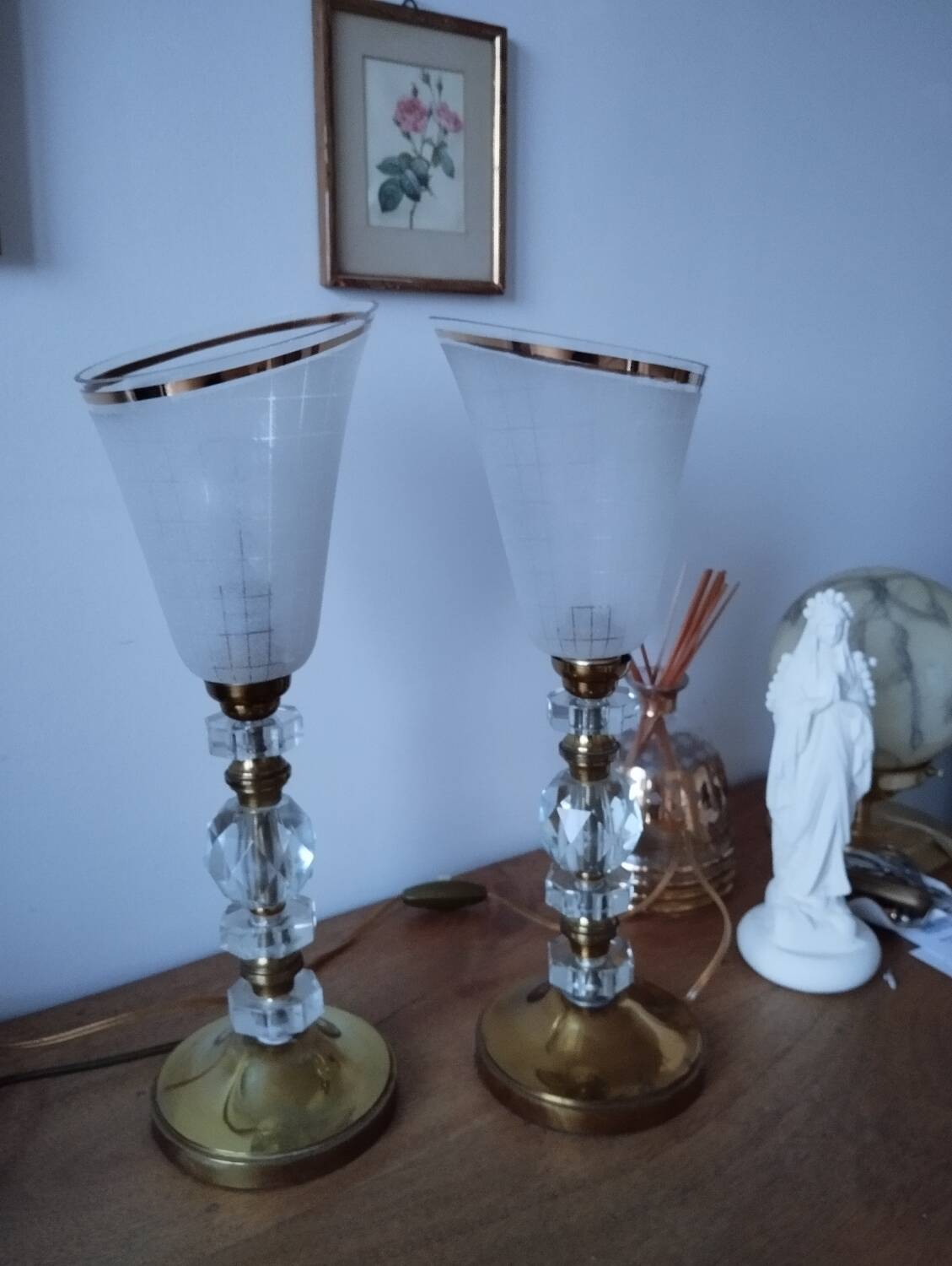 Duo de lampes à poser