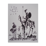 Pablo Picasso: Don Quixote, signed lithograph