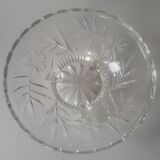 Moulded glass presentation dish