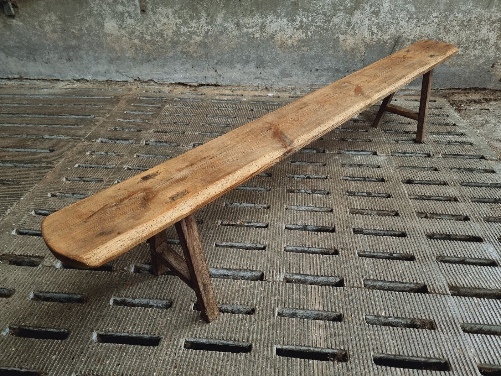 Antique table bench side table