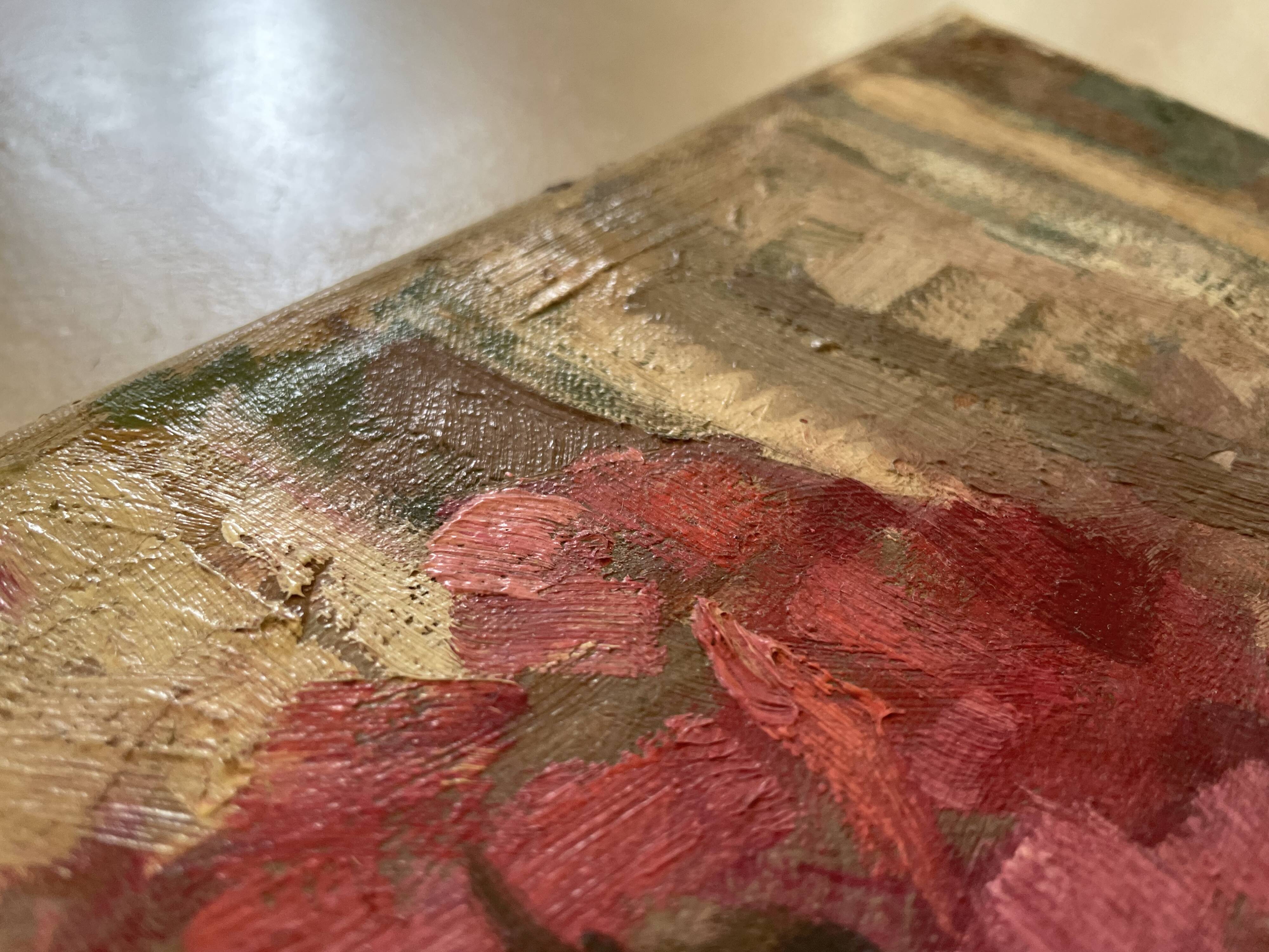 Old still life signed Georges Schirmann 1947