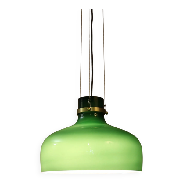 Lampe suspendue des années 1960 par Holmegaard, Danemark