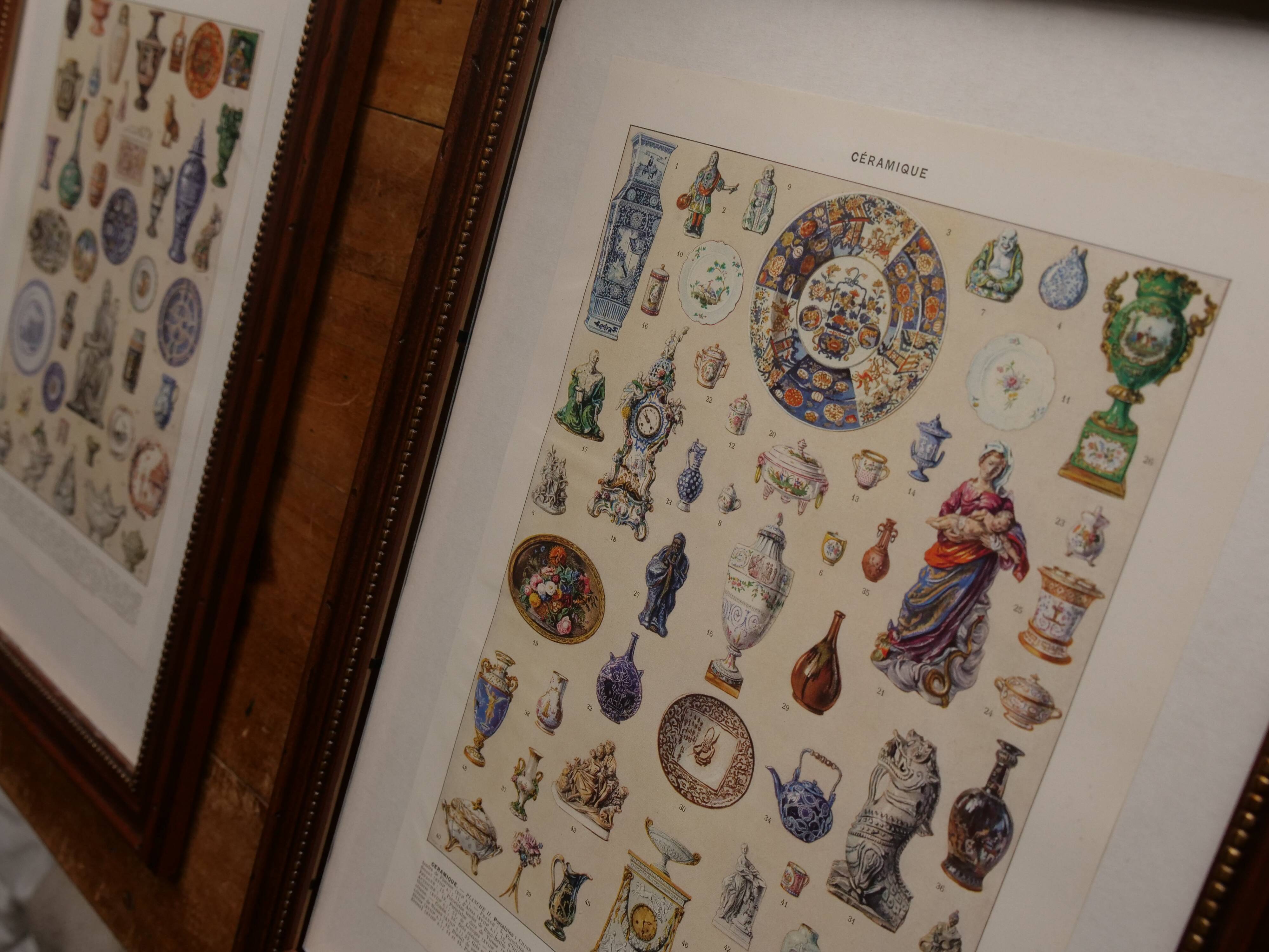 Original lithograph on Gothic art