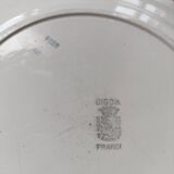 Large dish Digoin Sarreguemines