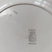 Grand plat Digoin Sarreguemines