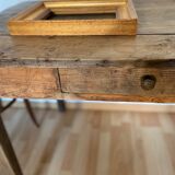 Old gilded wooden frame