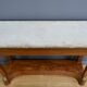 Console en Ronce de Noyer, époque Restauration – Début XIXe