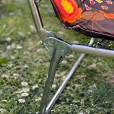 Pair of vintage sunbeds