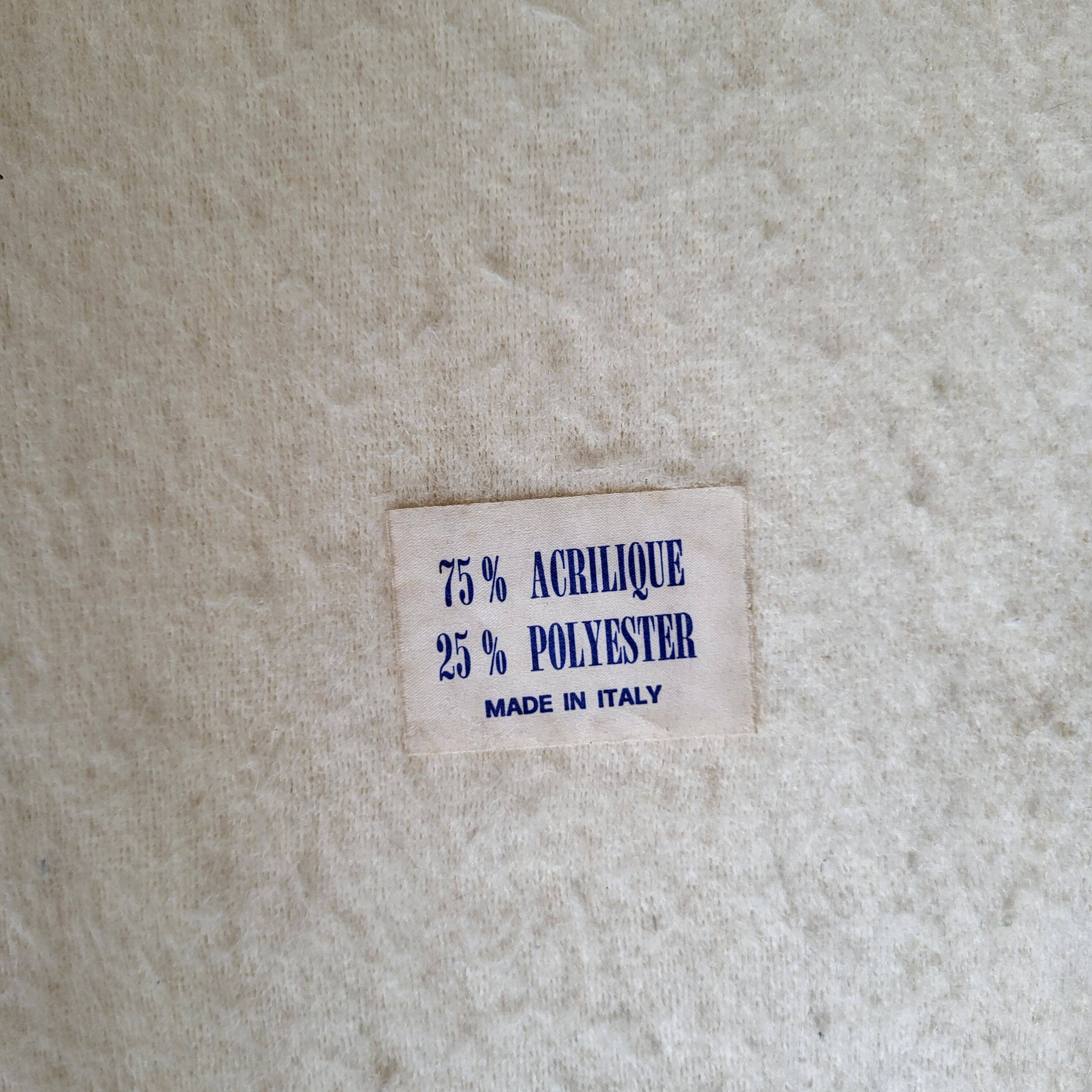 1970s shaggy armchair