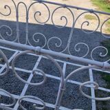 Wrought iron sofa bed
