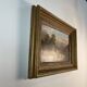 Oil on panel, Xanthus Smith United States, 1839-1929 Swiss Alpine Landscape