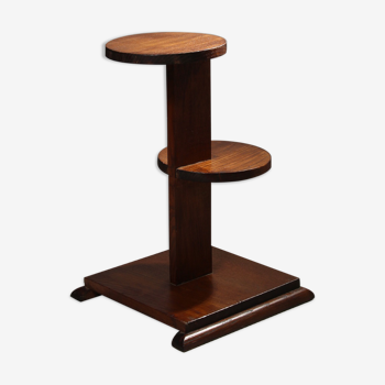 Pedestal table Art Deco oak