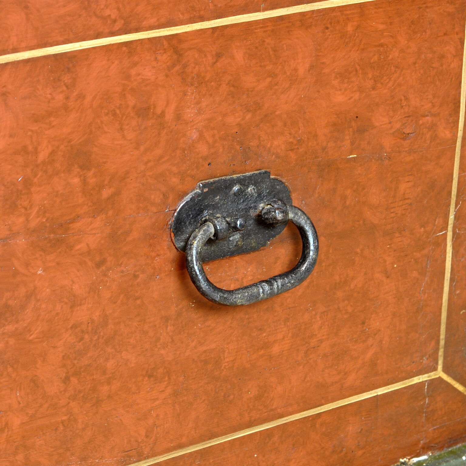 German Wedding Chest From 1820