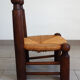 brutalist low chair