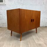 Scandinavian teak buffet with drawers, 60s