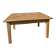 Antique solid oak coffee table