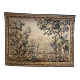 19th-century Aubusson Verdure tapestry