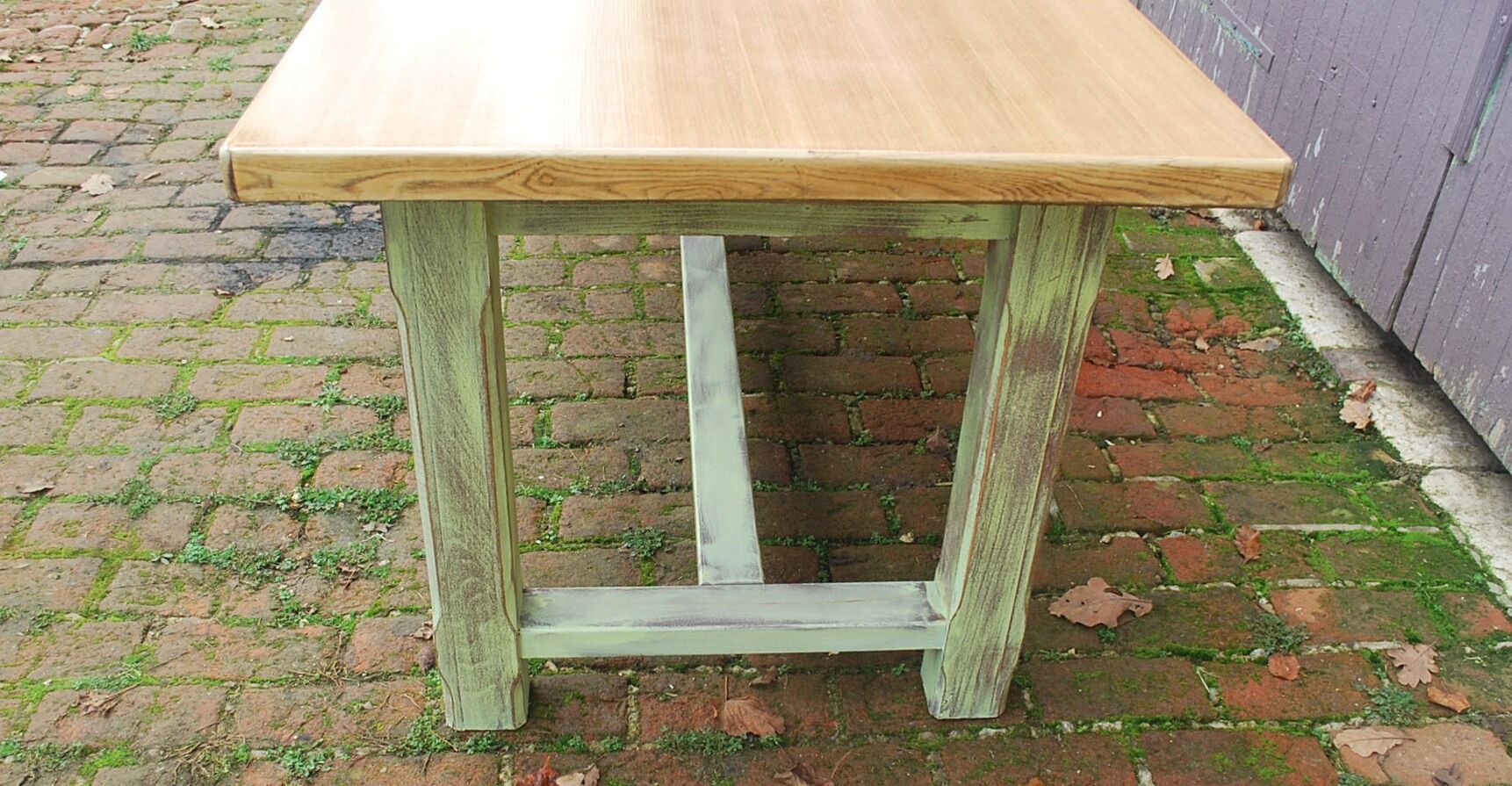 Oak farm table