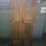 Vestiaire porte manteau, Armoire vintage en bois