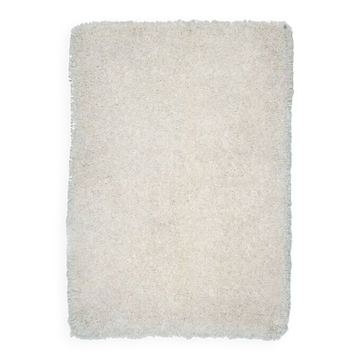 Vintage mohair tulu shaggy rug 91 x 152 cm