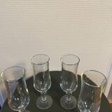 Lot of 4 champagne flute