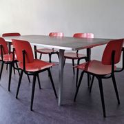 6 Revolt chairs by Friso Kramer for Ahrend De Cirkel, the Netherlands, 1956