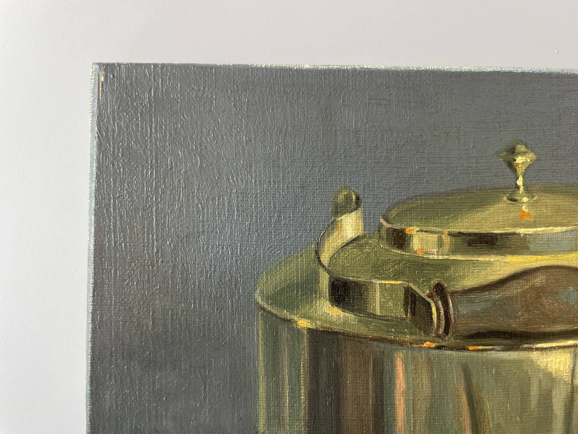 Oil painting on canvas jb maurice vecker (1896-1998) still life
