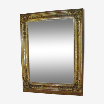 Golden mirror 19th 46x61cm