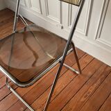 Plexiglass folding chair
