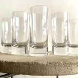 Set de 5 verres tumbler en cristal