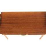 Mahogany bedside table, Sweden, 1950s