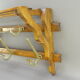 Vintage wooden coat rack