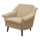 Beige armchair, Danish design, 1970s, production: Denmark
