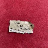 Gilded mirror of style Louis XV sober 32 X 22