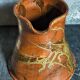 Pichet poterie de La Borne en grès émaillé art populaire