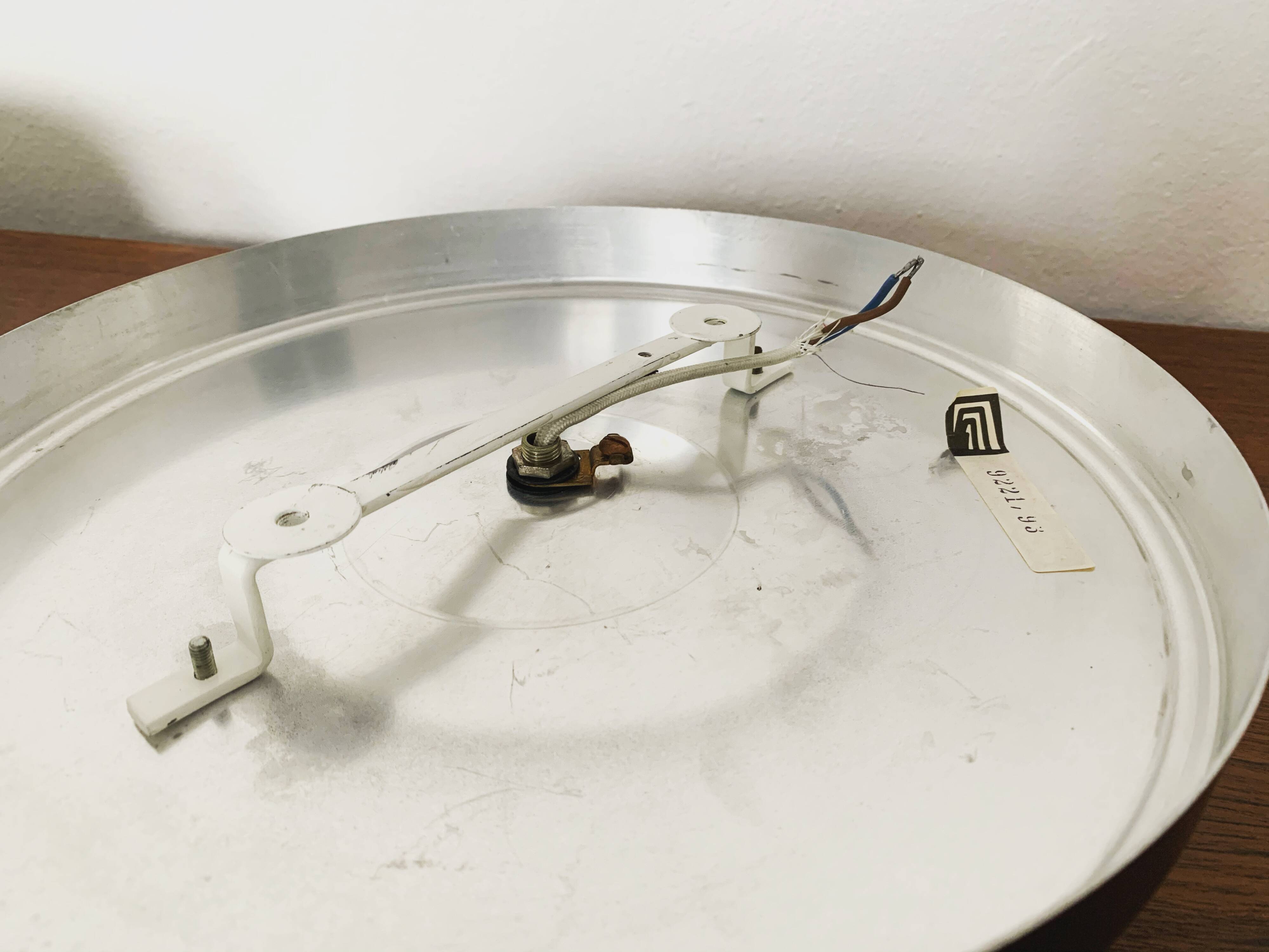 1970s Space Age Flush Lamp by Cosack
