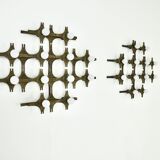 Ensemble de 2 Appliques murales par Fantoni, 1960