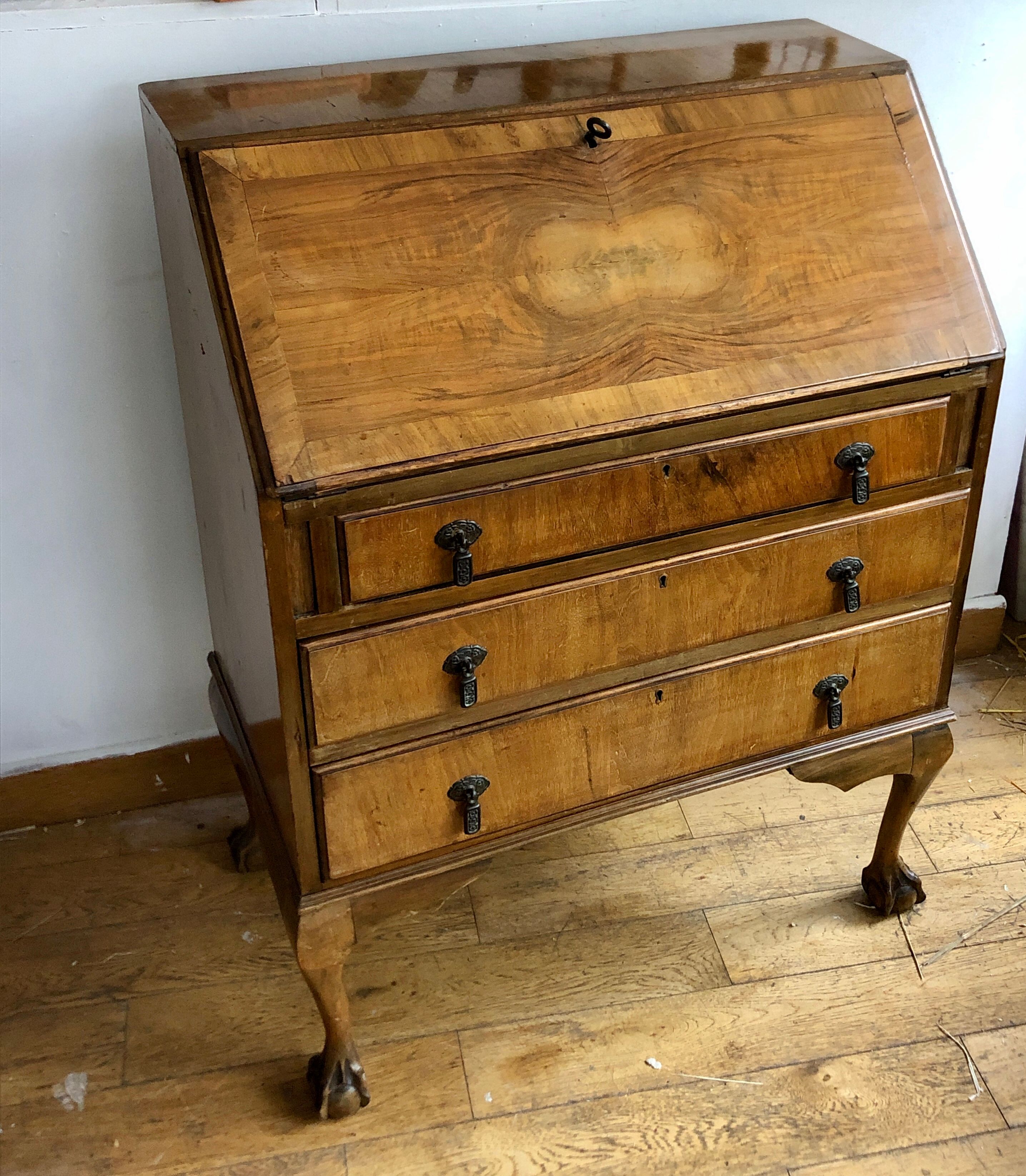 English secretary Chippendale style