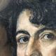 Tableau ancien "Portrait de femme 1935"