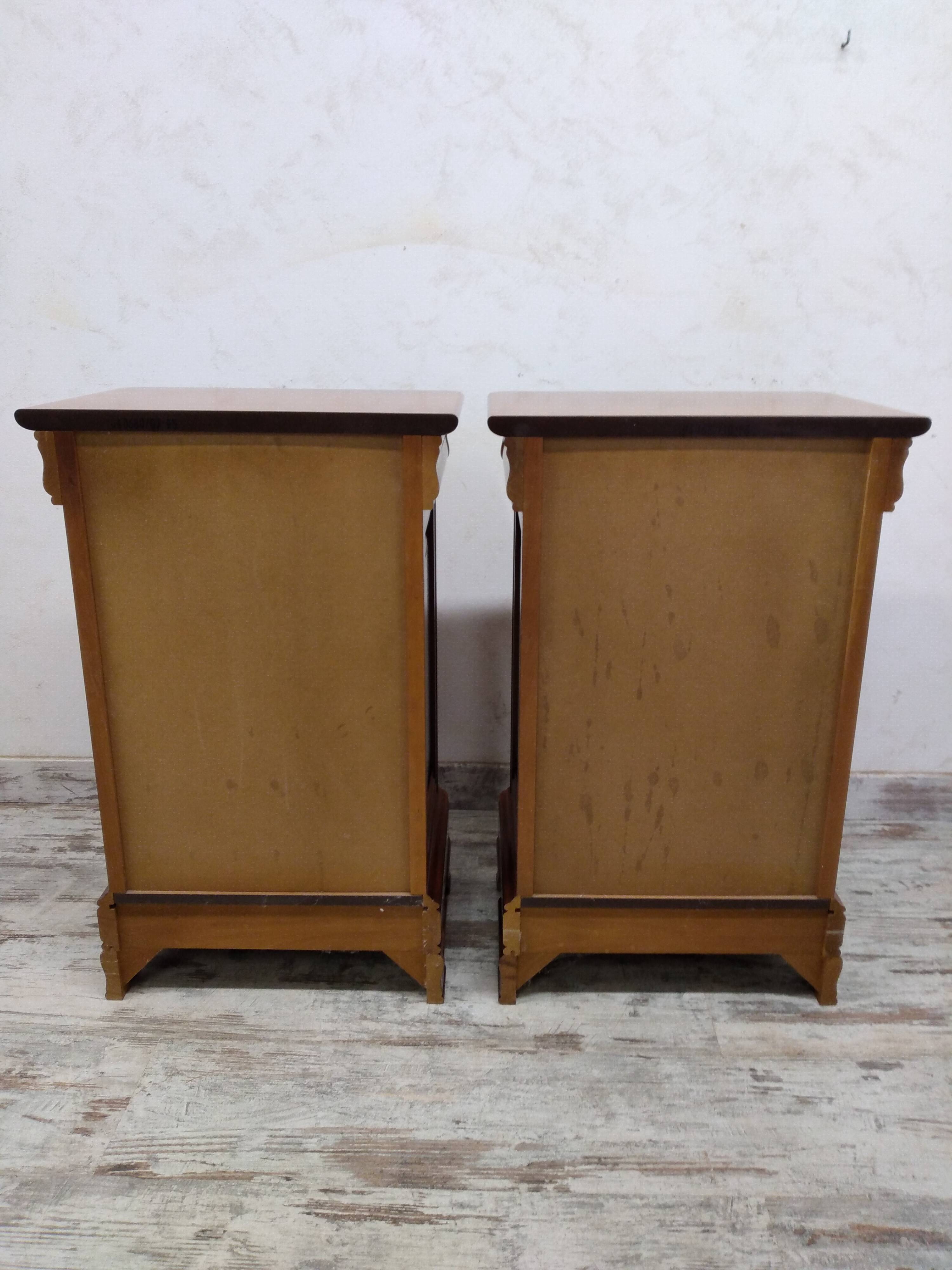 Cherry bedside tables