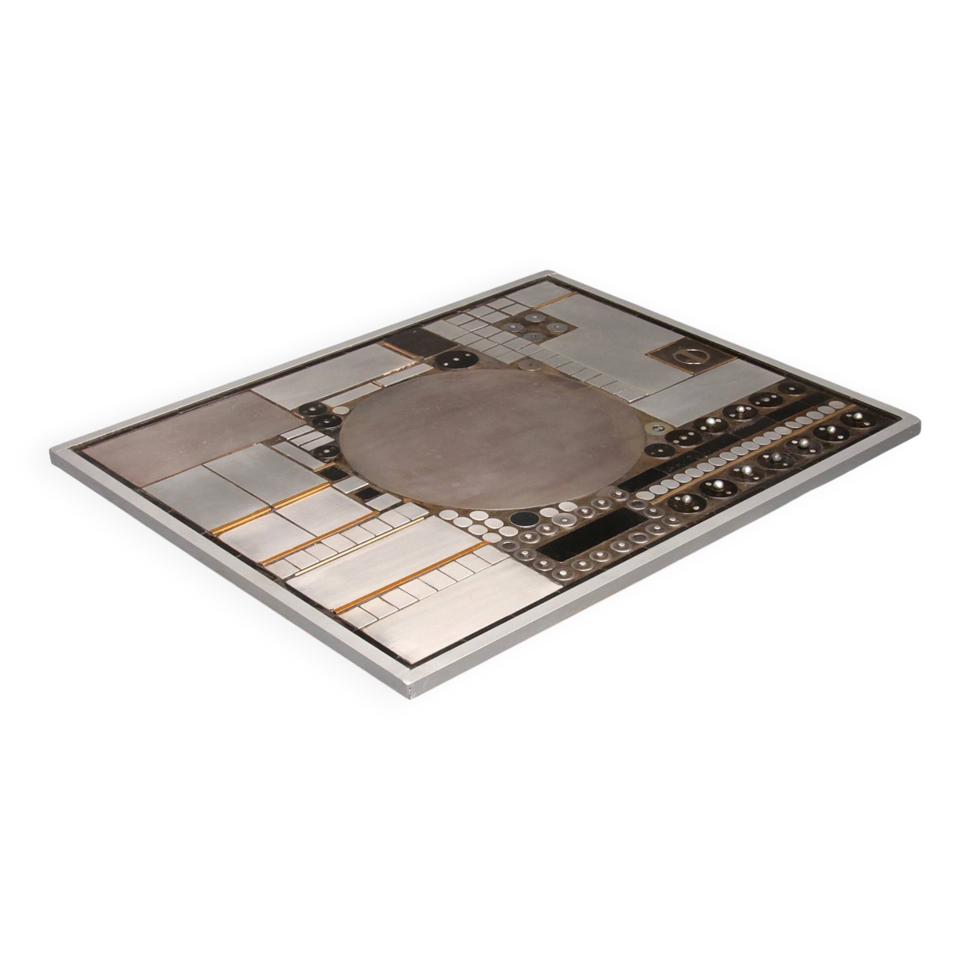 Brutalist coffee table by Raf Verjans